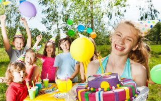 Summer birthday parties can be a lot of fun