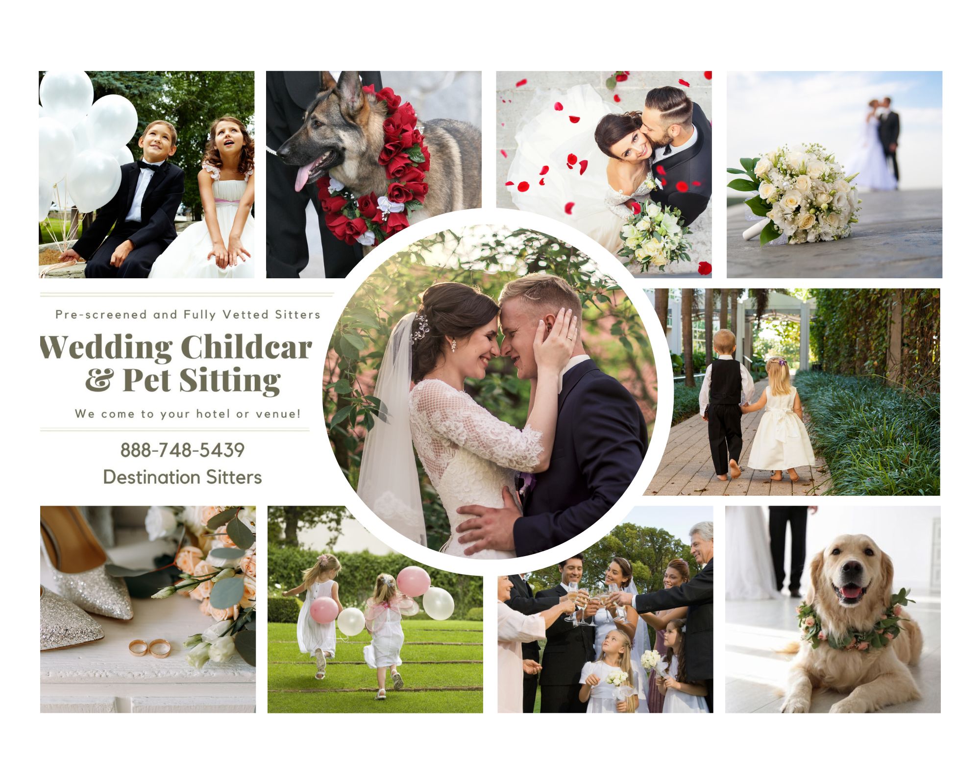 Wedding Childcare and Pet Sitting